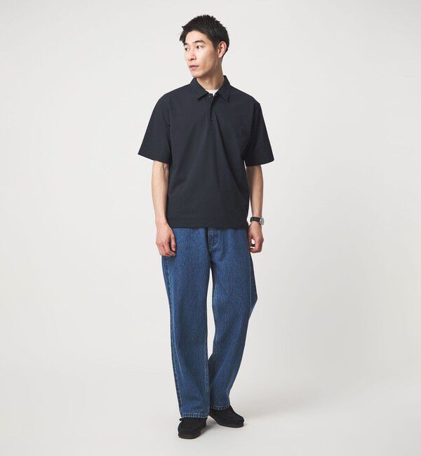 UNITED ARROWS green label relaxing「Somarti カノコ 半袖 ポロシャツ -遮熱・UVカット・吸水速乾-」|ポロシャツ|