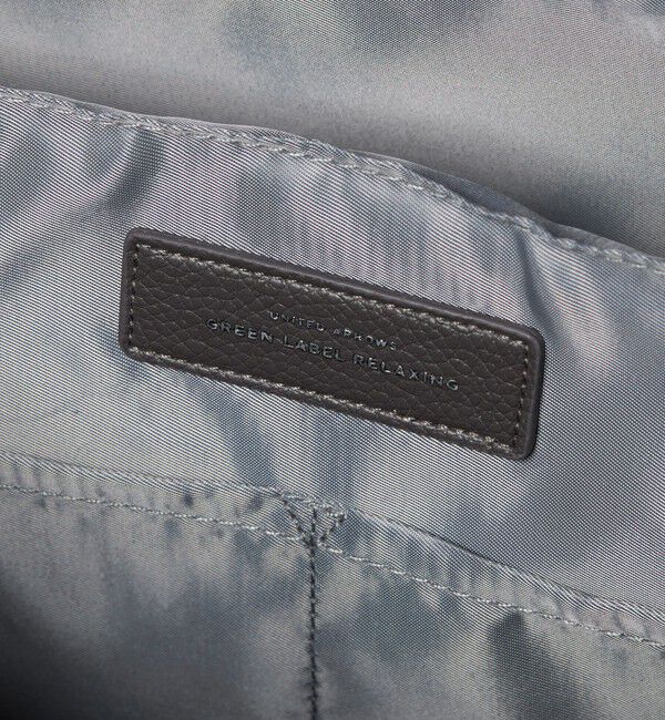 UNITED ARROWS green label relaxing「【WEB限定】GLR レザーライク ファンクショナル ワイド トートバッグ」|トートバッグ|