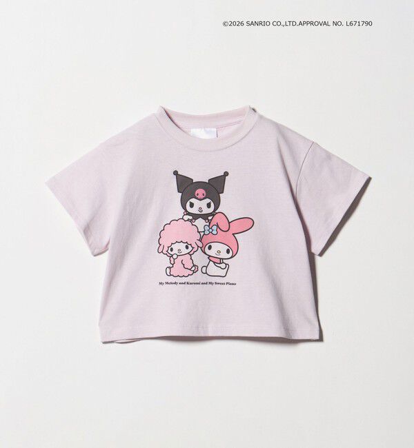 UNITED ARROWS green label relaxing「【別注】＜URBAMENT＞SANRIO Tシャツ / 100cm-130cm」|Tシャツ・カットソー|LT.PINK