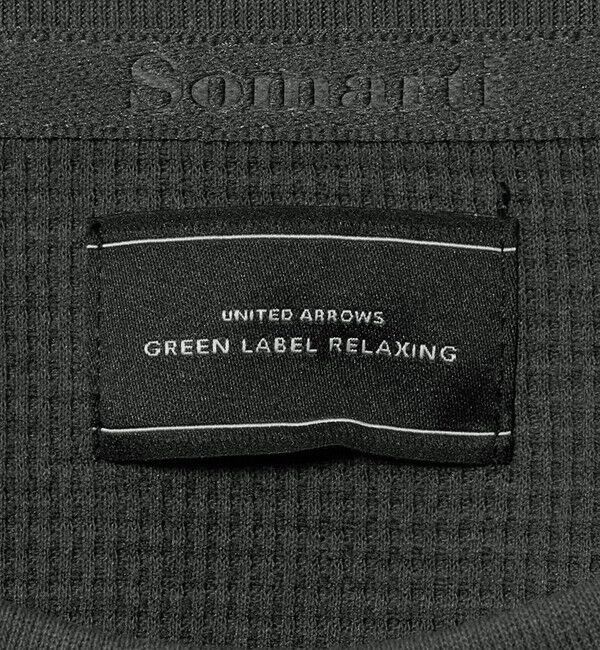 UNITED ARROWS green label relaxing「Somarti ワッフル クルーネック 半袖 Tシャツ -遮熱・UVカット・吸水速乾-」|Tシャツ・カットソー|