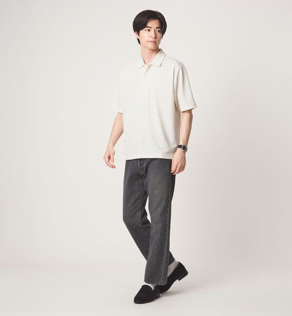 UNITED ARROWS green label relaxing「【WEB限定】JUST fit ジャージ 半袖 ポロシャツ」|Tシャツ・カットソー|