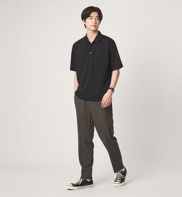 UNITED ARROWS green label relaxing「【WEB限定】JUST fit ジャージ 半袖 ポロシャツ」|Tシャツ・カットソー|