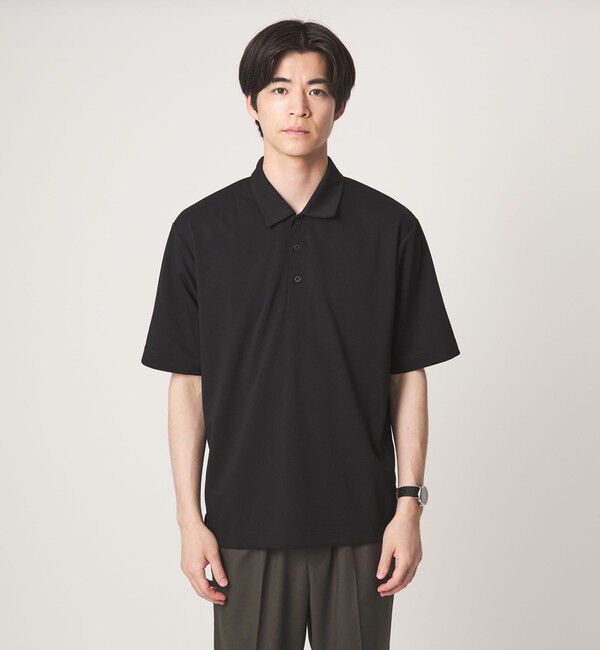 UNITED ARROWS green label relaxing「【WEB限定】JUST fit ジャージ 半袖 ポロシャツ」|Tシャツ・カットソー|