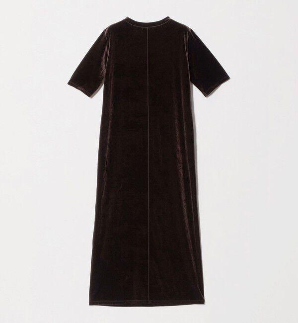 UNITED ARROWS green label relaxing「ベロア ショートスリーブ ワンピース」|ワンピース|