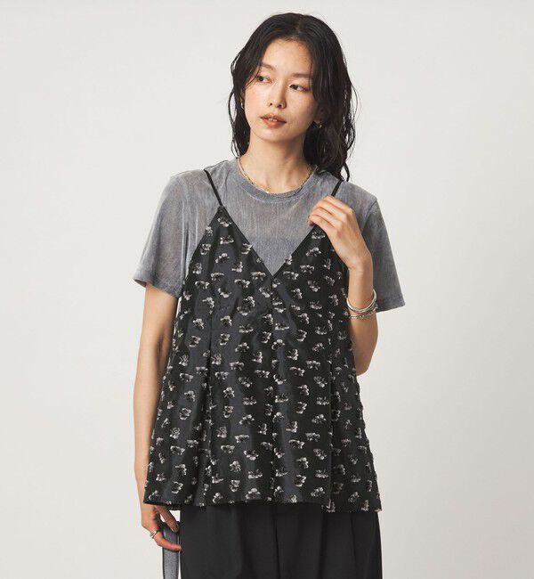 UNITED ARROWS green label relaxing「ジャガード キャミソール」|キャミソール|