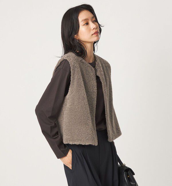 UNITED ARROWS green label relaxing「ボア ベスト」|ベスト・ジレ|