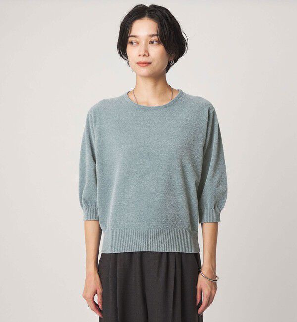 UNITED ARROWS green label relaxing「【結論シリーズ】ふれてモールニット」|ニット・セーター|
