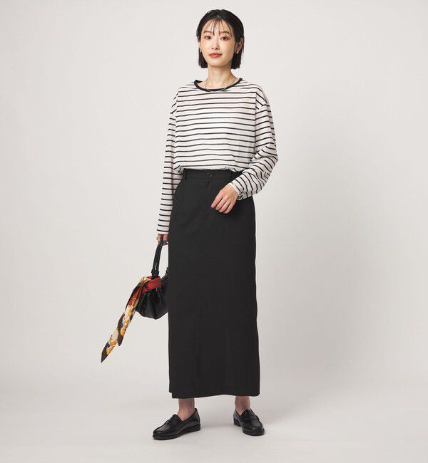 UNITED ARROWS green label relaxing「シアー ロングスリーブ プルオーバー カットソー」|Tシャツ・カットソー|