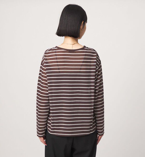 UNITED ARROWS green label relaxing「シアー ロングスリーブ プルオーバー カットソー」|Tシャツ・カットソー|