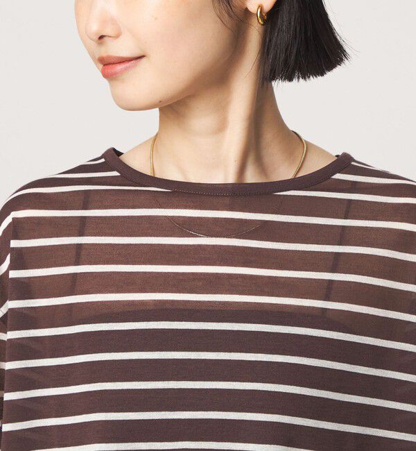 UNITED ARROWS green label relaxing「シアー ロングスリーブ プルオーバー カットソー」|Tシャツ・カットソー|