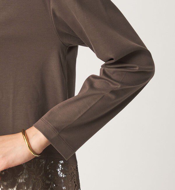 UNITED ARROWS green label relaxing「レース イレヘム プルオーバー カットソー」|Tシャツ・カットソー|
