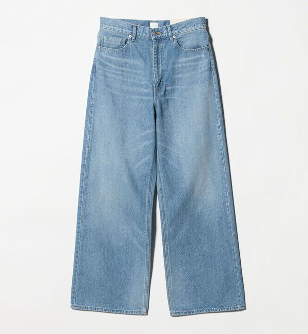 BEAUTY&YOUTH UNITED ARROWS「＜NEPLA.＞ワイド フレア デニムパンツ」|デニム|LT.BLUE