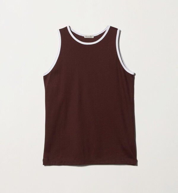 STEVEN ALAN「＜Steven Alan＞リンガー アメリカンスリーブ タンクトップ」|Tシャツ・カットソー|