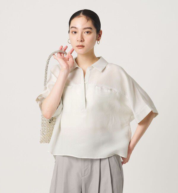 BEAUTY&YOUTH UNITED ARROWS「レーヨンポリエステル ストライプ チュニック」|シャツ・ブラウス|