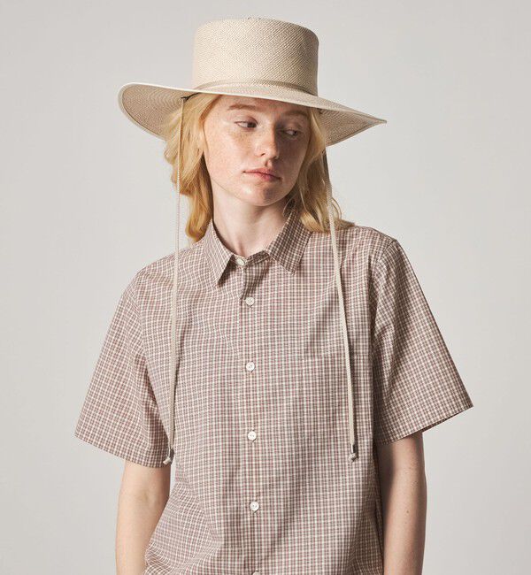 STEVEN ALAN「＜Steven Alan＞チェック ショートスリーブ シャツ」|シャツ・ブラウス|