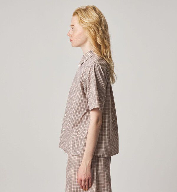 STEVEN ALAN「＜Steven Alan＞チェック ショートスリーブ シャツ」|シャツ・ブラウス|