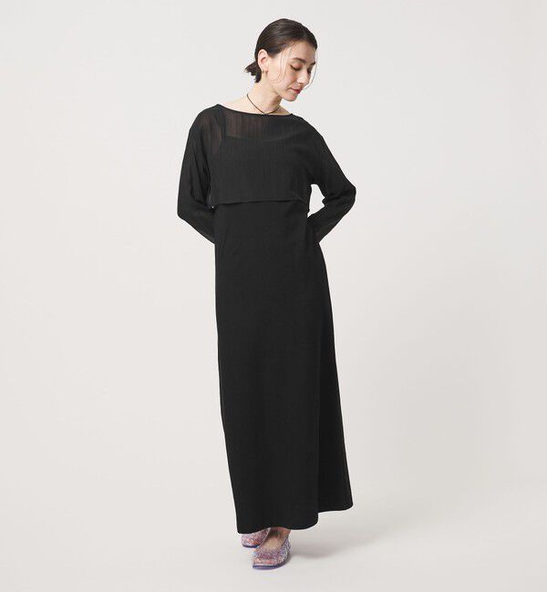 BEAUTY&YOUTH UNITED ARROWS「【WEB限定】シアートップス＆キャミソールワンピースセット」|ワンピース|