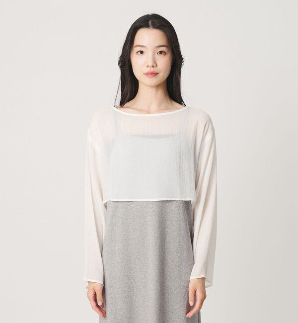 BEAUTY&YOUTH UNITED ARROWS「【WEB限定】シアートップス＆キャミソールワンピースセット」|ワンピース|