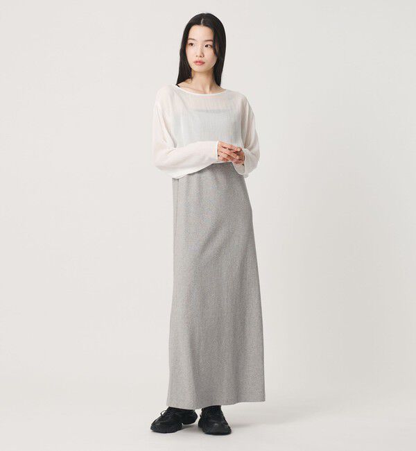 BEAUTY&YOUTH UNITED ARROWS「【WEB限定】シアートップス＆キャミソールワンピースセット」|ワンピース|