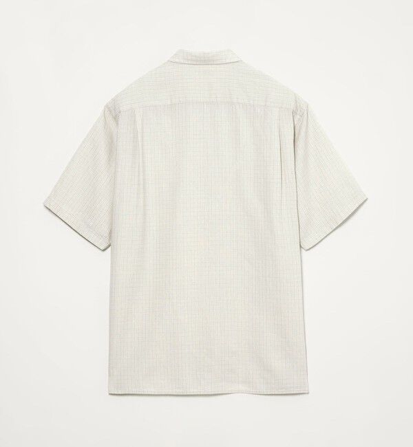STEVEN ALAN「＜Steven Alan＞ ドビー レギュラーカラー ショートスリーブ シャツ BOX」|シャツ・ブラウス|