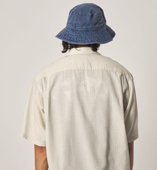 STEVEN ALAN「＜Steven Alan＞ ドビー レギュラーカラー ショートスリーブ シャツ BOX」|シャツ・ブラウス|