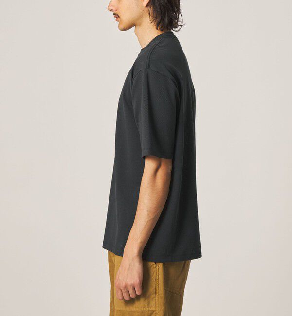 STEVEN ALAN「＜Steven Alan＞ アイレットメッシュ クルーネック Tシャツ」|Tシャツ・カットソー|