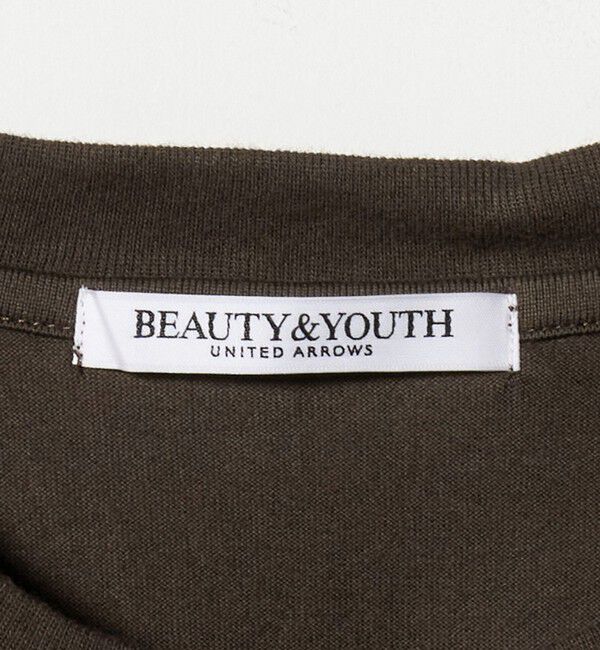 BEAUTY&YOUTH UNITED ARROWS「レースドッキング ショートスリーブ Tシャツ」|Tシャツ・カットソー|