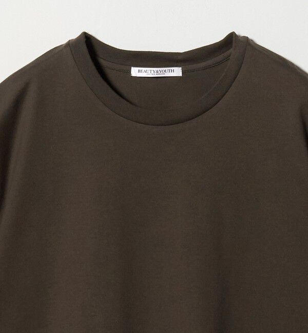 BEAUTY&YOUTH UNITED ARROWS「レースドッキング ショートスリーブ Tシャツ」|Tシャツ・カットソー|