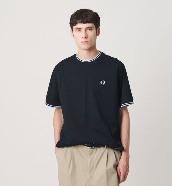 BEAUTY&YOUTH UNITED ARROWS「【別注】＜FRED PERRY＞ツインティップ カノコ Tシャツ」|Tシャツ・カットソー|
