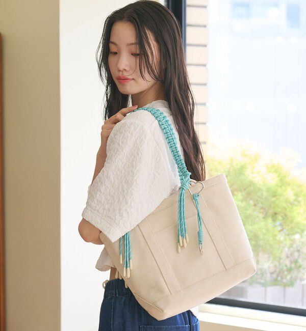 BEAUTY&YOUTH UNITED ARROWS「パラコード キャンバス チャーム トートバッグ」|トートバッグ|