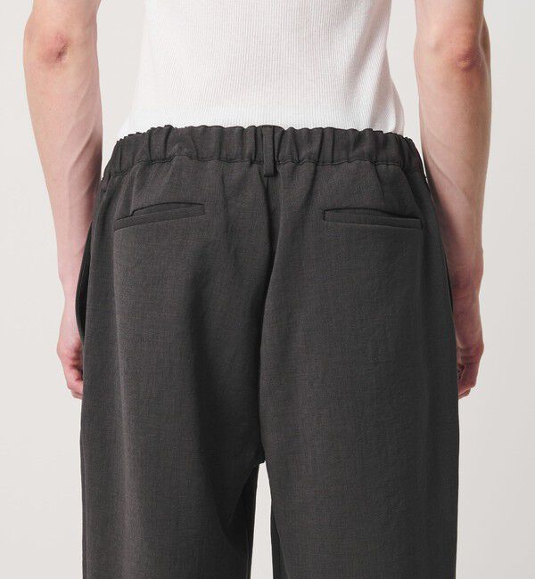 BEAUTY&YOUTH UNITED ARROWS「DUAL PACK 3.0 1プリーツ イージー パンツ NO.8 ヨコストレッチ UVカット ウォッシャブル セットアップ対応」|チノ|