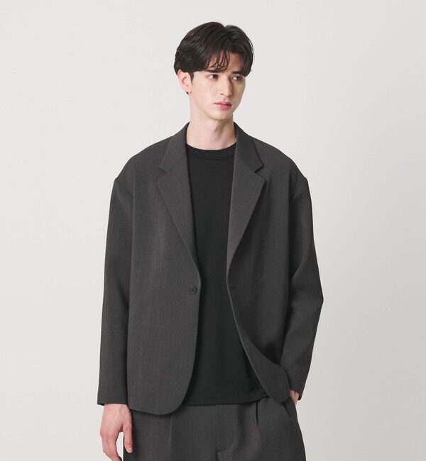 BEAUTY&YOUTH UNITED ARROWS「DUAL PACK 3.0 1B リラックス ジャケット ヨコストレッチ UVカット ウォッシャブル セットアップ対応」|テーラードジャケット|