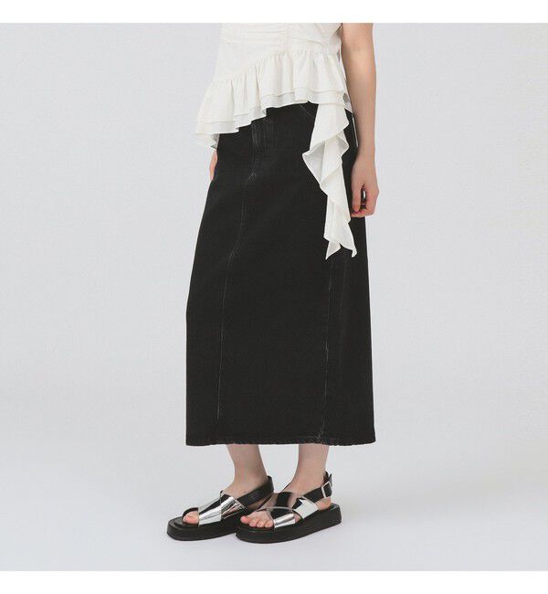 Ray BEAMS 「Lee / STANDARD WARDROBE SKIRT」|スカート|BLACK