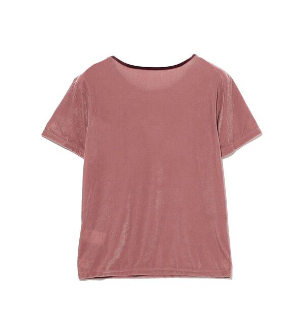 Ray BEAMS 「サマー ベロア リンガー Tシャツ」|Tシャツ・カットソー|
