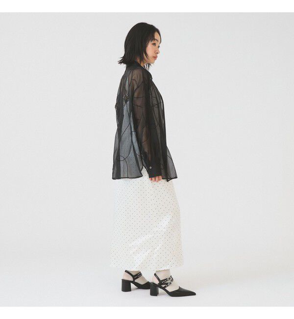 Ray BEAMS 「コード シシュウシアー シャツ」|シャツ・ブラウス|