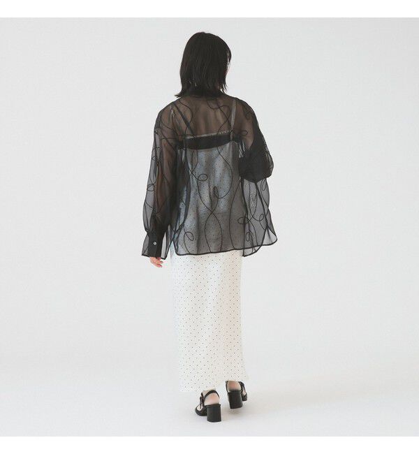 Ray BEAMS 「コード シシュウシアー シャツ」|シャツ・ブラウス|