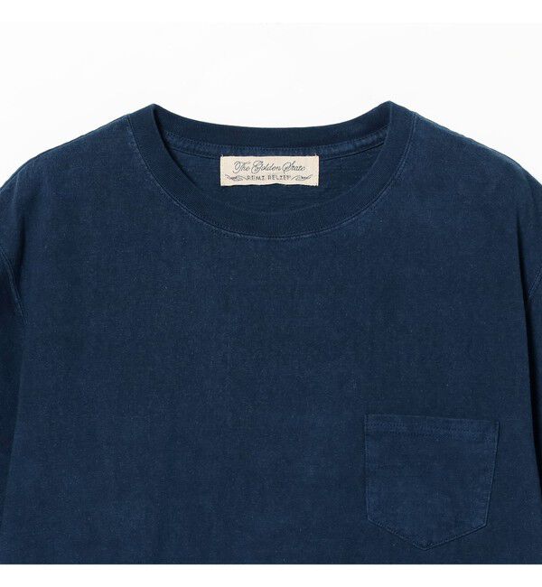 BEAMS PLUS「【別注】REMI RELIEF / Pocket T-shirt Indigo」|Tシャツ・カットソー|