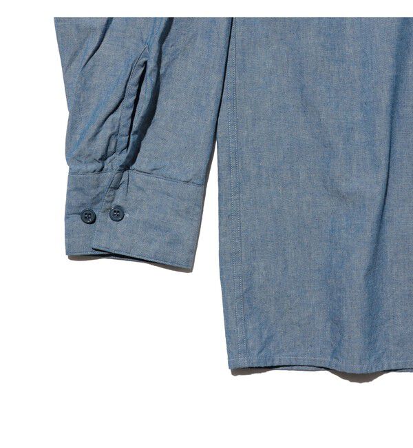 BEAMS PLUS「MIL Open Collar Chambray」|シャツ・ブラウス|