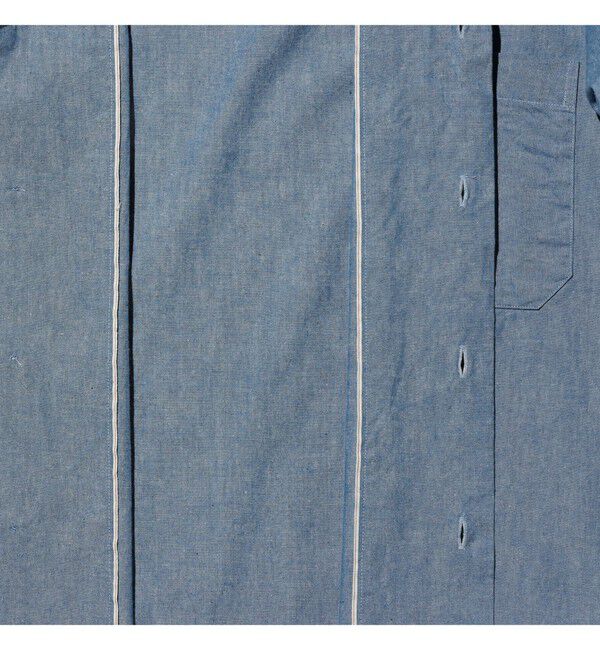 BEAMS PLUS「MIL Open Collar Chambray」|シャツ・ブラウス|