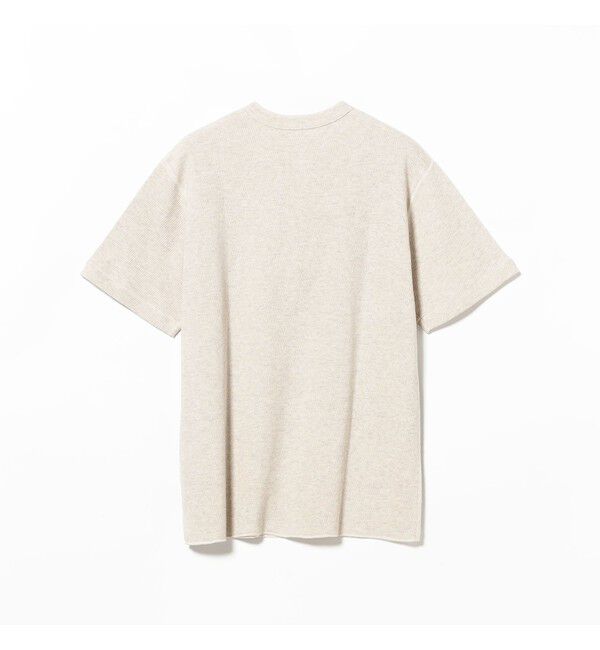 BEAMS PLUS「【別注】Healthknit / Honeycomb Thermal Henry Neck T-shirt」|Tシャツ・カットソー|