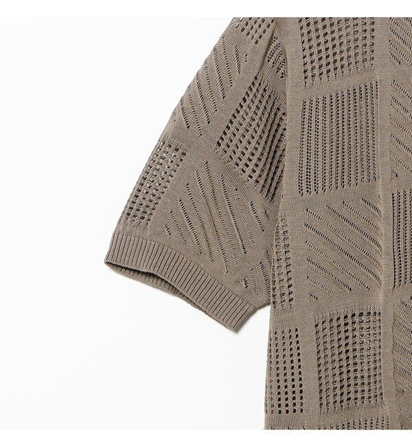 BEAMS PLUS「Full Button Polo Mesh」|ポロシャツ|