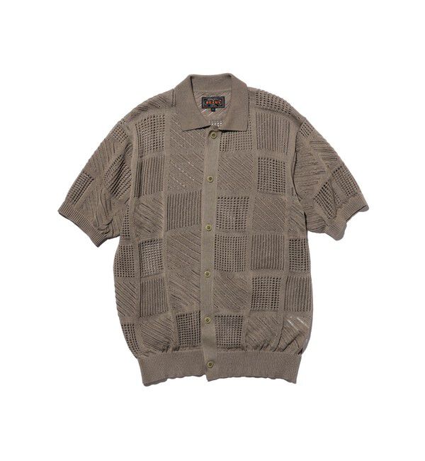 BEAMS PLUS「Full Button Polo Mesh」|ポロシャツ|