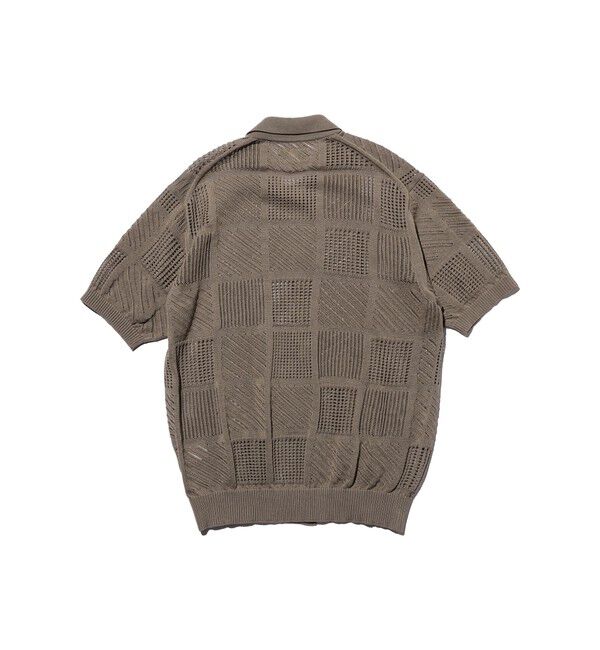 BEAMS PLUS「Full Button Polo Mesh」|ポロシャツ|