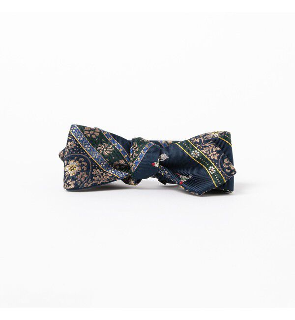 BEAMS PLUS「Silk Bow Tie Calico Stripe」|ネクタイ・蝶ネクタイ|