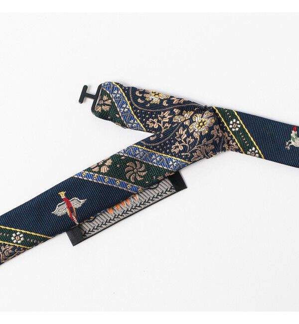 BEAMS PLUS「Silk Bow Tie Calico Stripe」|ネクタイ・蝶ネクタイ|