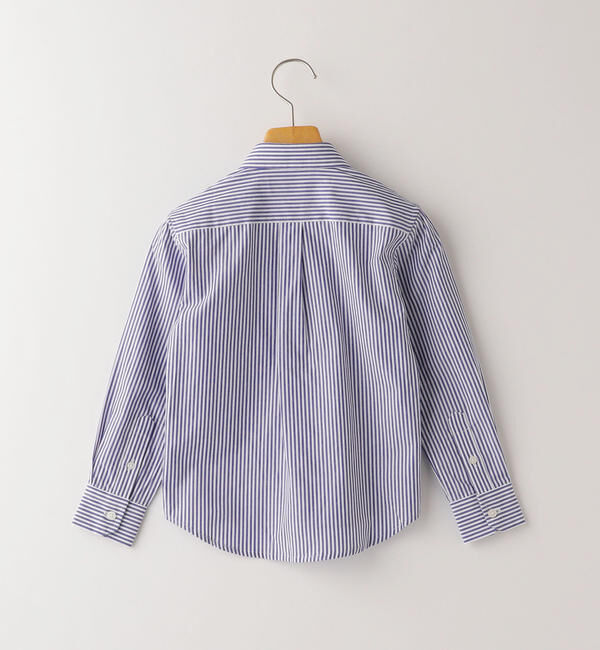 SHIPS KIDS「SHIPS KIDS:ストライプ レギュラーカラー シャツ(100～130cm)」|シャツ・ブラウス|