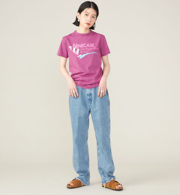 SHIPS for women「SHIPS NINE CASE:〈手洗い可能〉カットオフ デニム◇」|デニム|