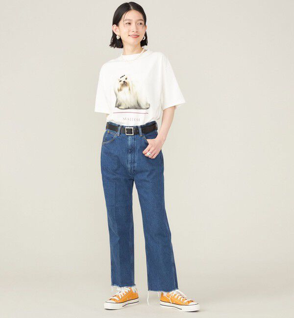 SHIPS for women「SHIPS NINE CASE:〈手洗い可能〉カットオフ デニム◇」|デニム|