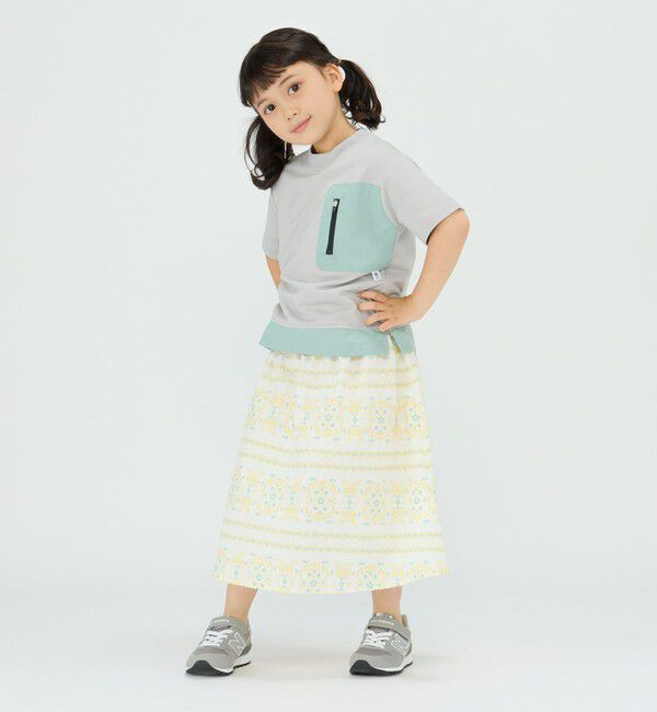 SHIPS Colors 「SHIPS Colors:コンビネーション ポケット TEE (80~130cm)」|Tシャツ・カットソー|