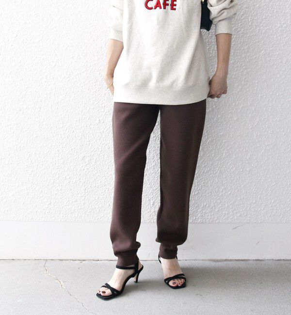 SHIPS any「SHIPS any:〈手洗い可能〉ミラノリブ ニット ジョガー パンツ」|その他|